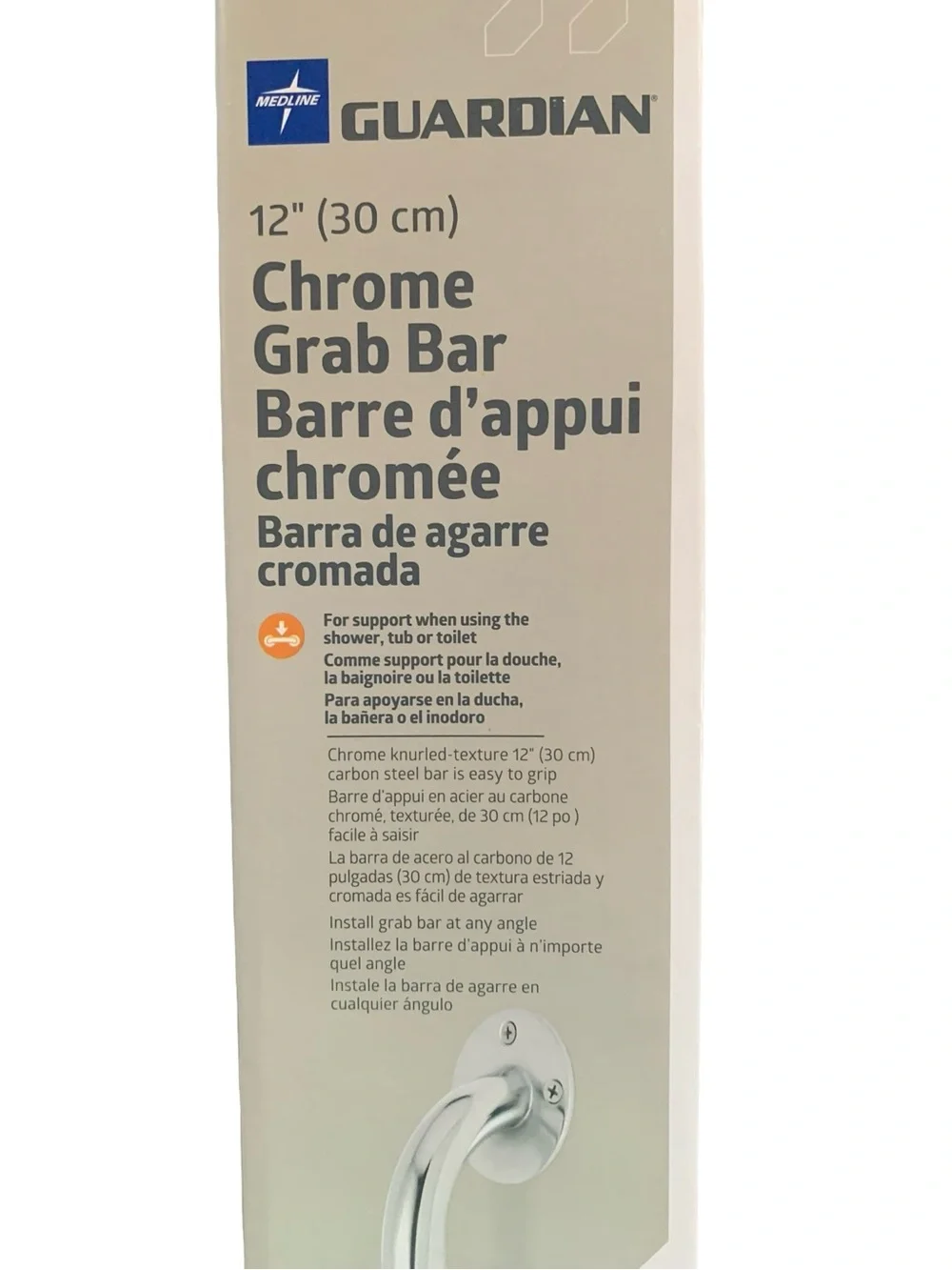 Guardian Chrome Grab Bar 12